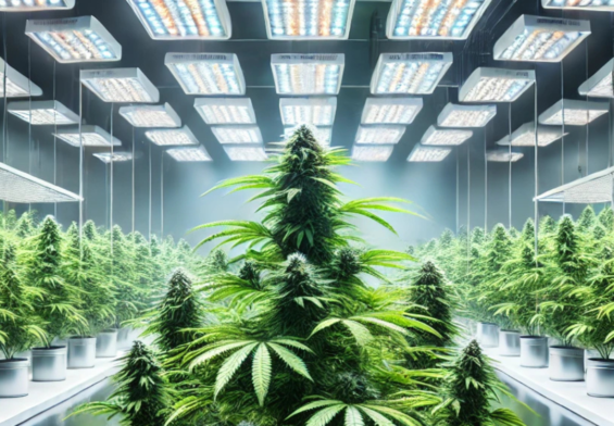 Cultivo de cannabis Indoor-LEDo