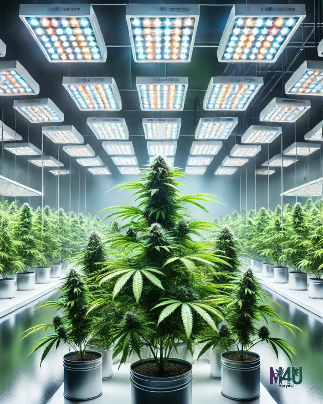Cultivo de cannabis Indoor-LEDo