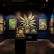 Arte Inspirado en la Hoja de Cannabis: Una Exposición que Revoluciona el Mundo del Arte